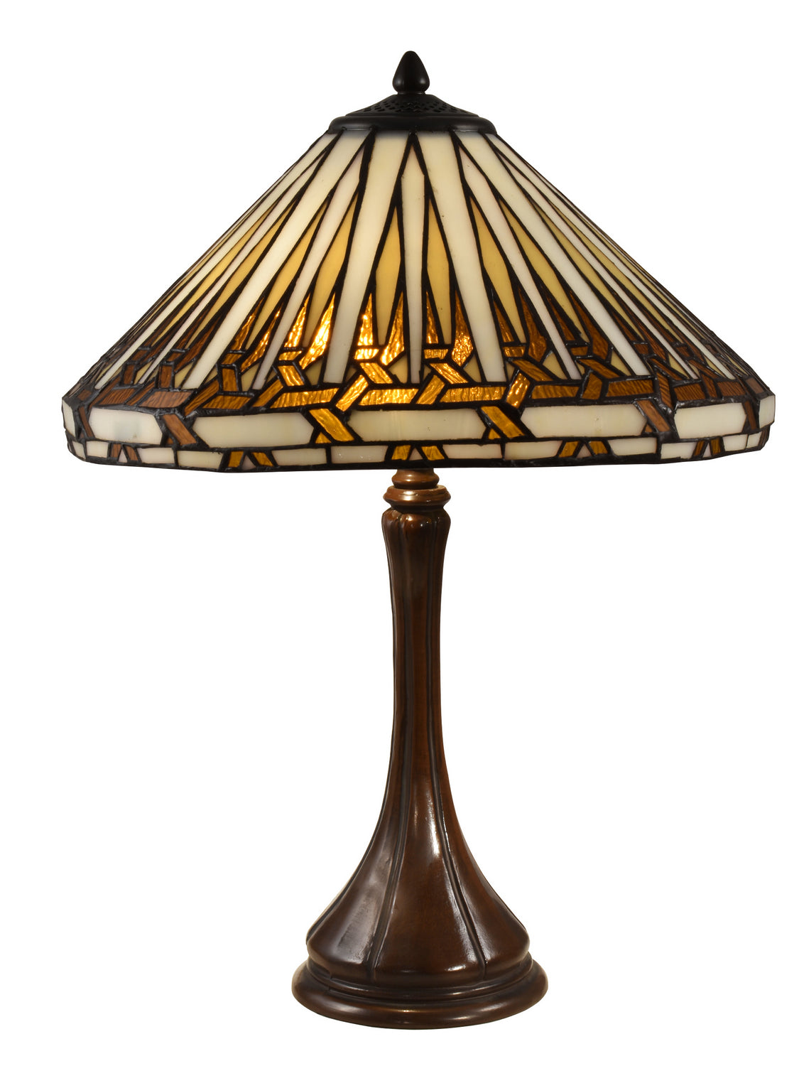 Dale Tiffany - TT18338 - Two Light Table Lamp - Antique Bronze