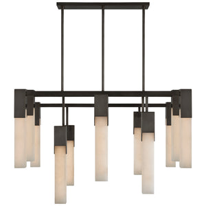 Visual Comfort Signature - KW 5115BZ-ALB - LED Chandelier - Covet - Bronze