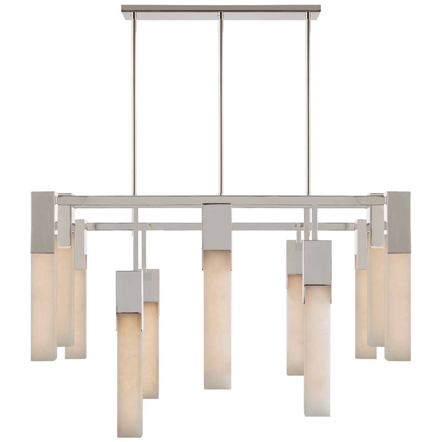 Visual Comfort Signature - KW 5115PN-ALB - LED Chandelier - Covet - Polished Nickel