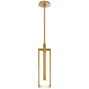 Visual Comfort Signature - KW 5610AB-ALB - LED Pendant - Melange - Antique-Burnished Brass