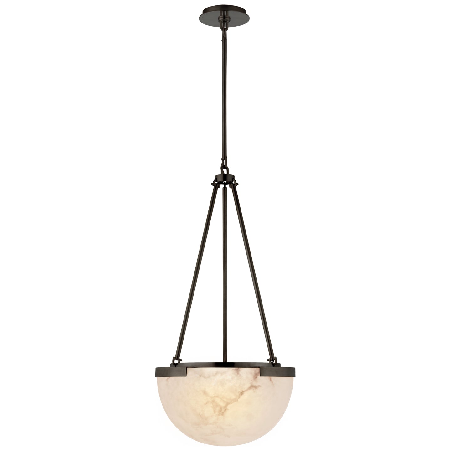 Visual Comfort Signature - KW 5618BZ-ALB - LED Pendant - Melange - Bronze