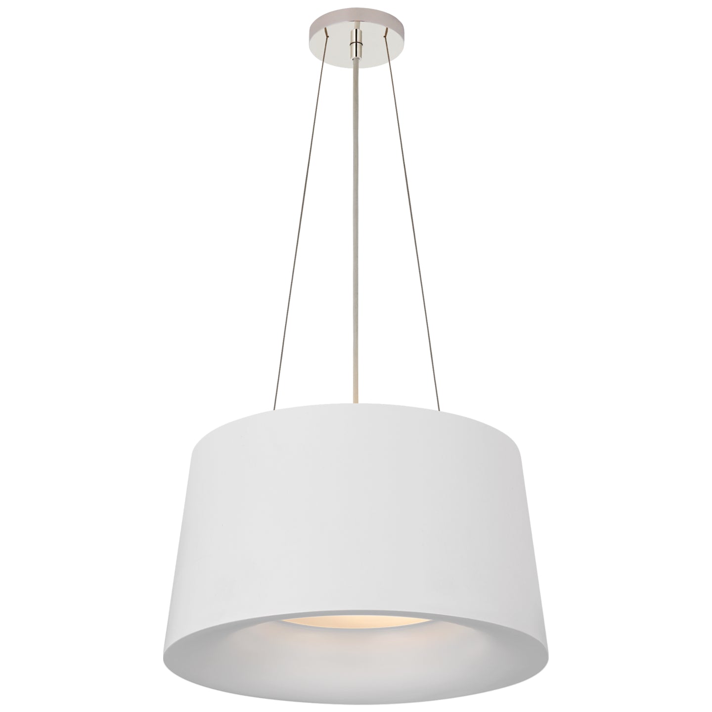 Visual Comfort Signature - BBL 5089WHT - Two Light Pendant - Halo - Matte White