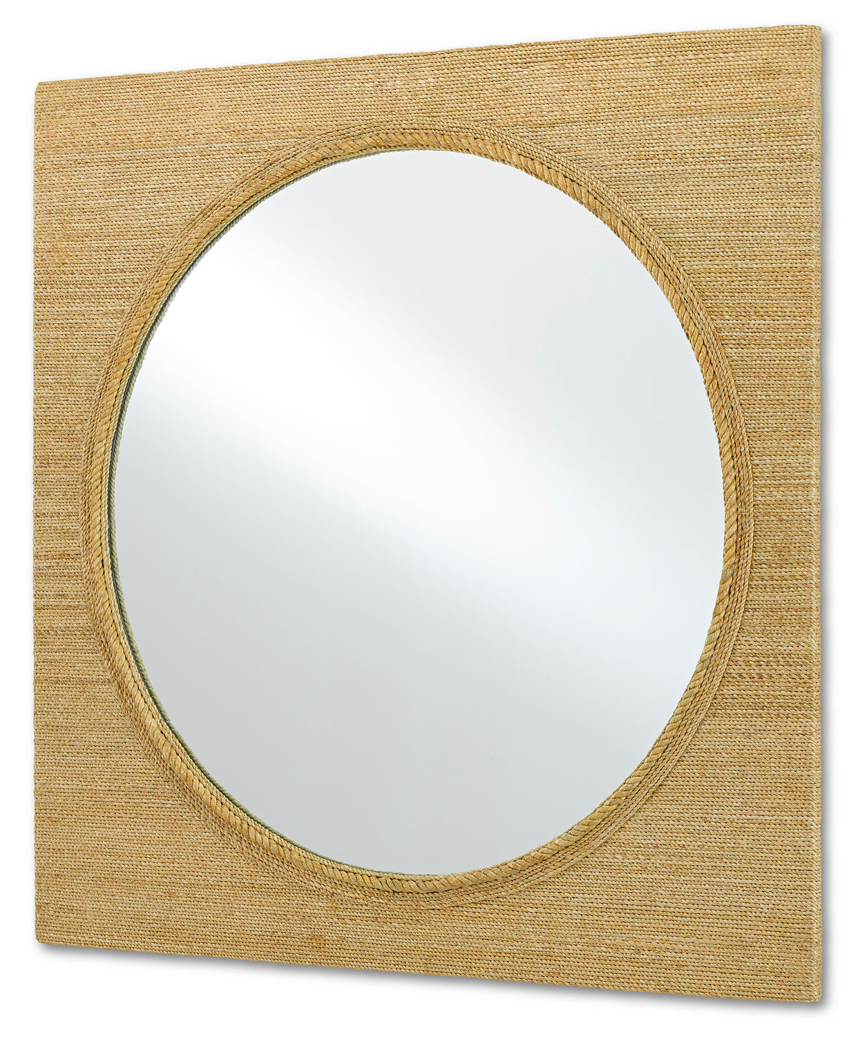 Currey and Company - 1000-0060 - Mirror - Tisbury - Natural/Mirror