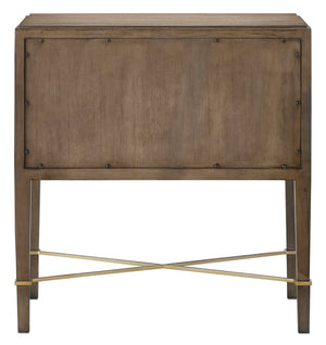 Currey and Company - 3000-0117 - Nightstand - Verona - Chanterelle/Coffee/Champagne