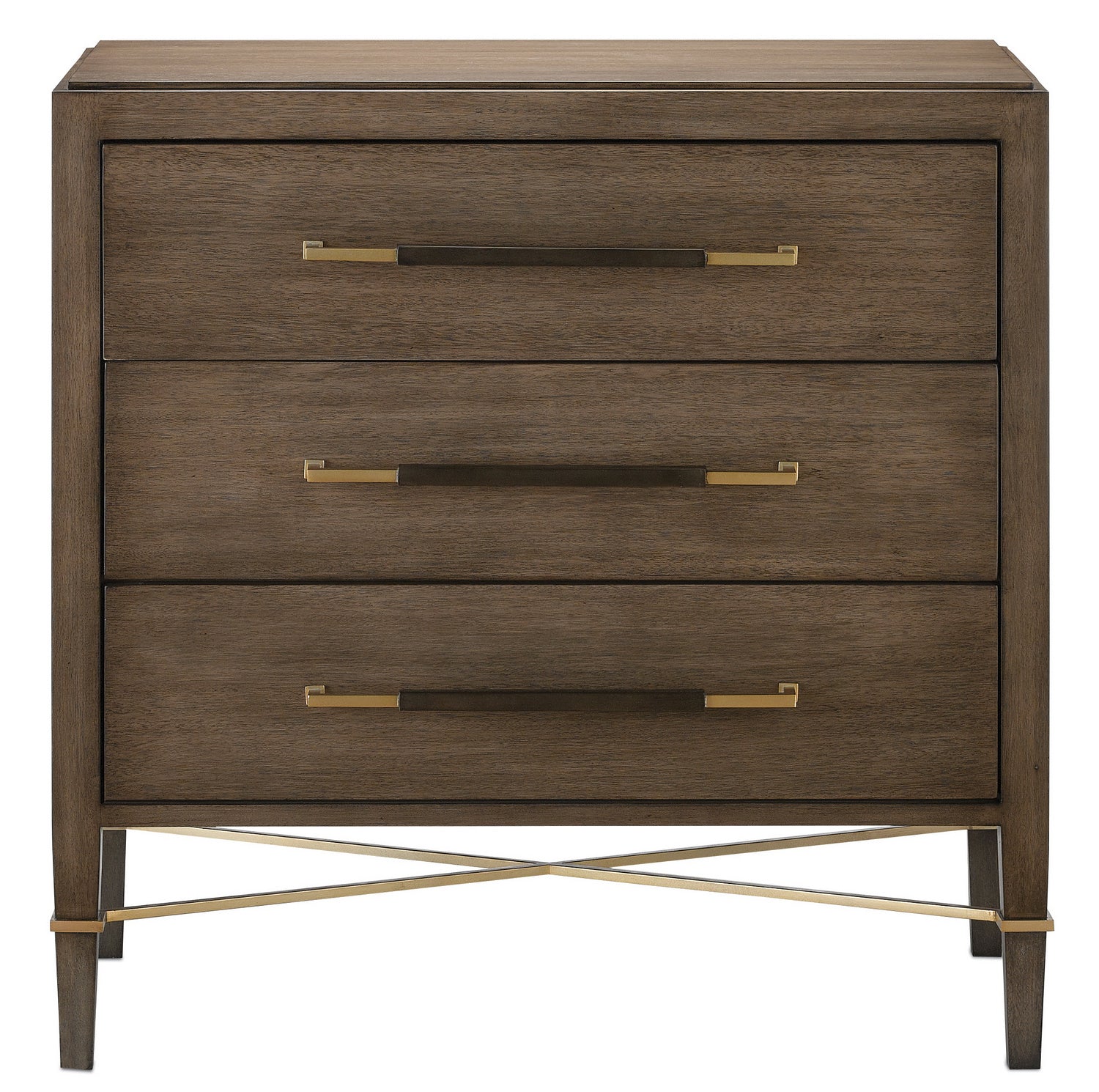 Currey and Company - 3000-0118 - Chest - Verona - Chanterelle/Coffee/Champagne