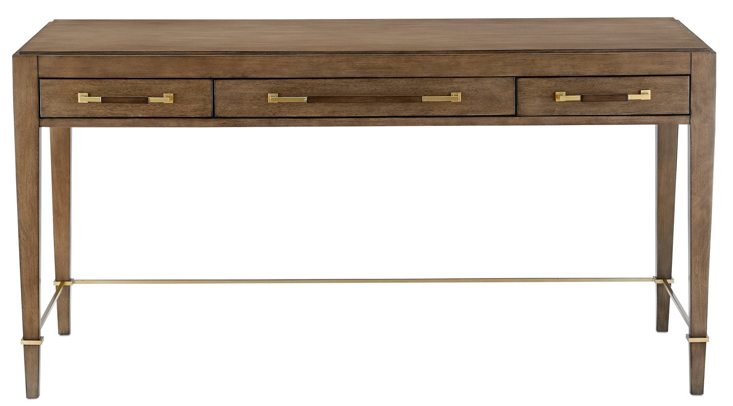 Currey and Company - 3000-0131 - Desk - Verona - Chanterelle/Coffee/Champagne