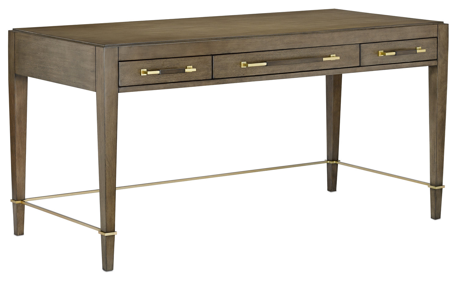 Currey and Company - 3000-0131 - Desk - Verona - Chanterelle/Coffee/Champagne