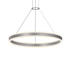 Sonneman - 2305.16 - LED Pendant - Double Corona - Bright Satin Aluminum