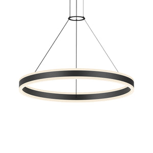 Sonneman - 2305.25 - LED Pendant - Double Corona - Satin Black