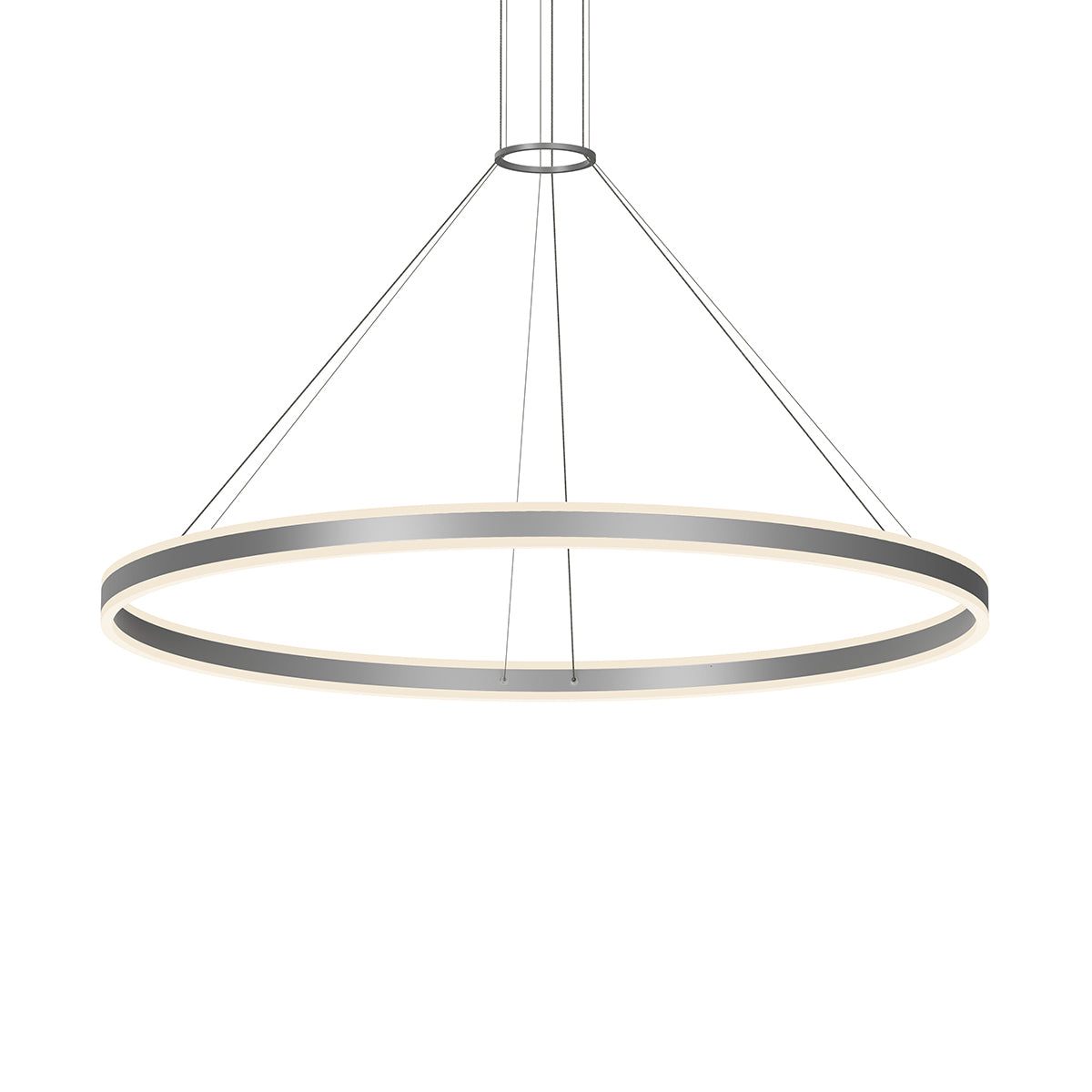 Sonneman - 2309.16 - LED Pendant - Double Corona - Bright Satin Aluminum