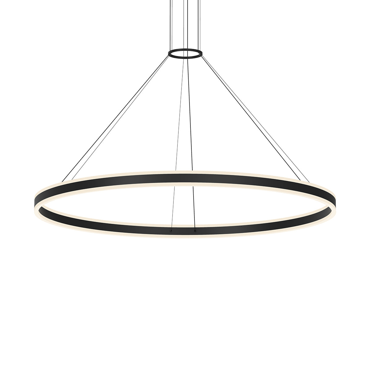 Sonneman - 2309.25 - LED Pendant - Double Corona - Satin Black