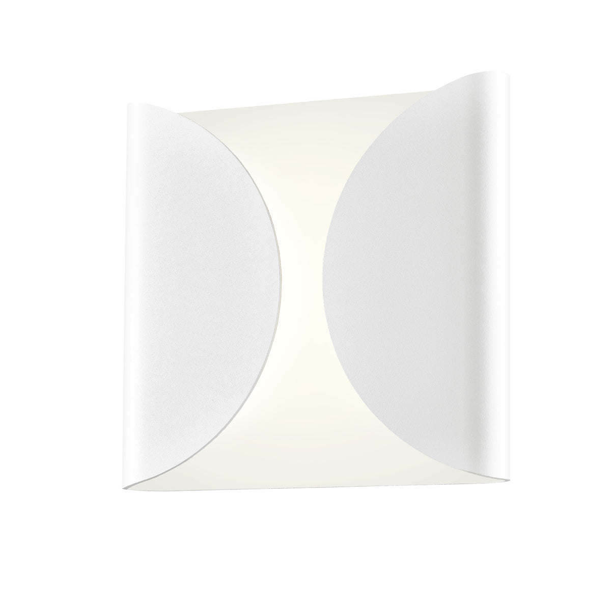 Sonneman - 2710.98-WL - LED Wall Sconce - Folds - Textured White