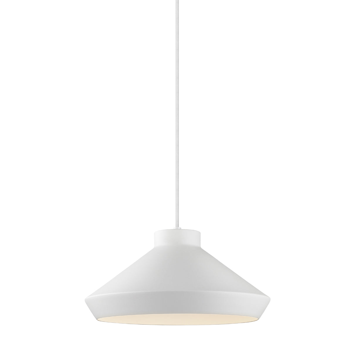 Sonneman - 2752.03-E - One Light Pendant - Koma - Satin White