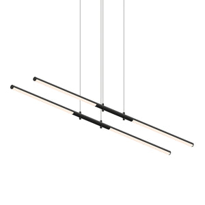 Sonneman - 2801.25 - LED Pendant - Tik-Tak - Satin Black