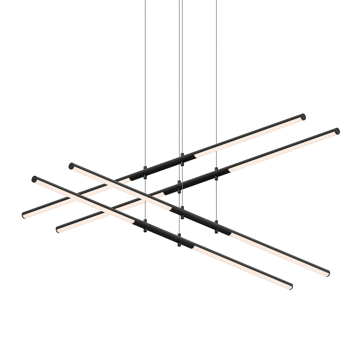 Sonneman - 2802.25 - LED Pendant - Tik-Tak - Satin Black