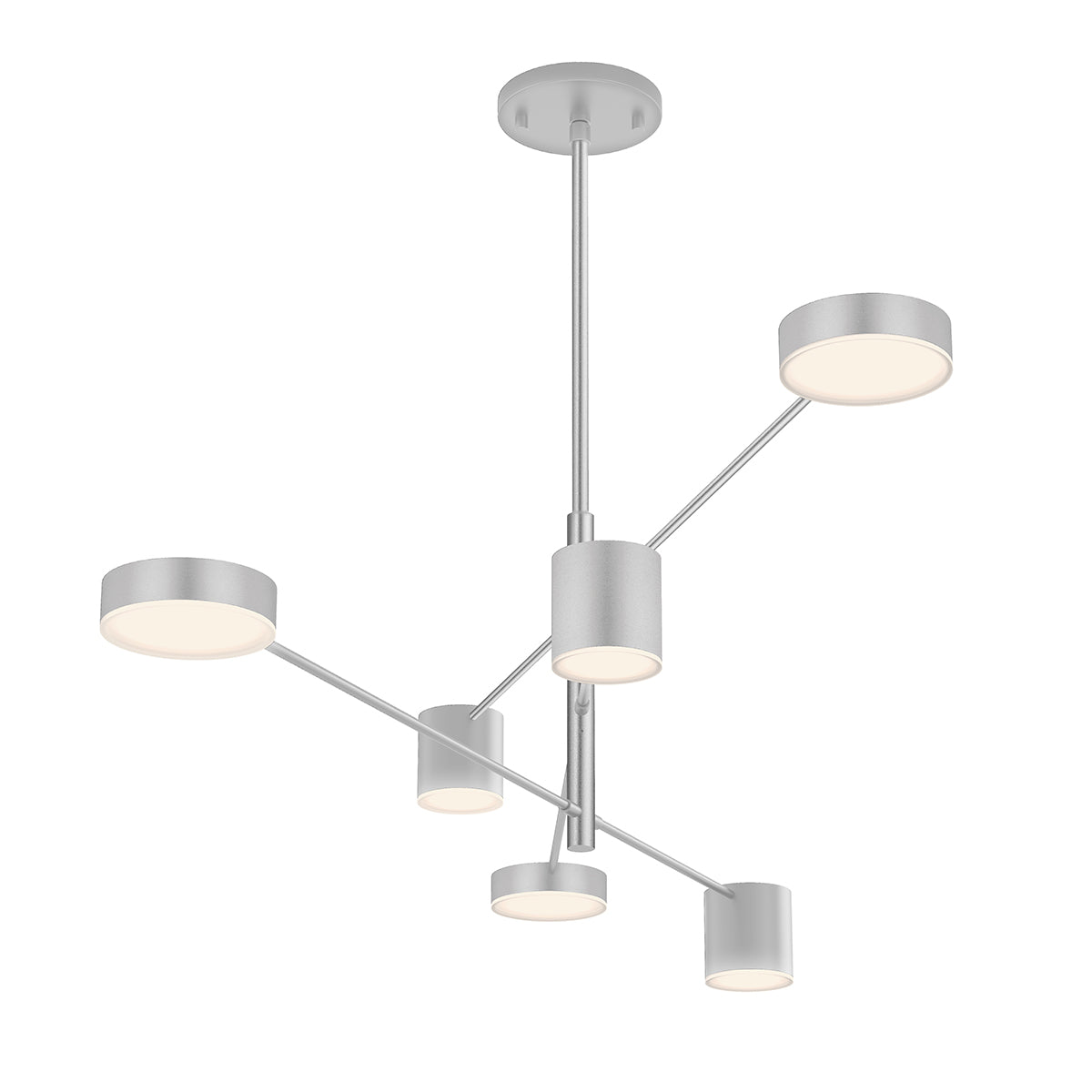 Sonneman - 2883.16 - LED Pendant - Counterpoint - Bright Satin Aluminum