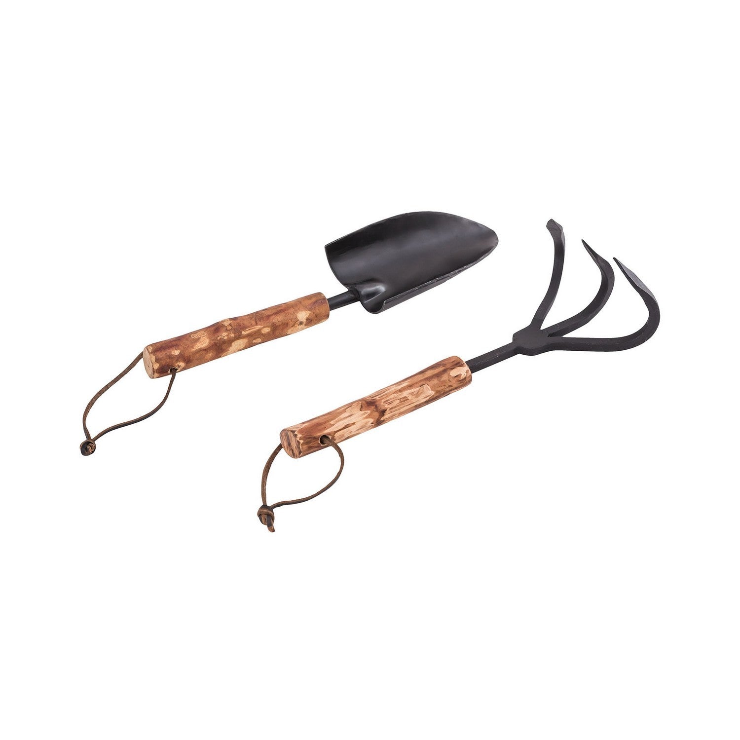 ELK Home - 564710 - Set of 2 Garden Tools - Folkestone - Rustic