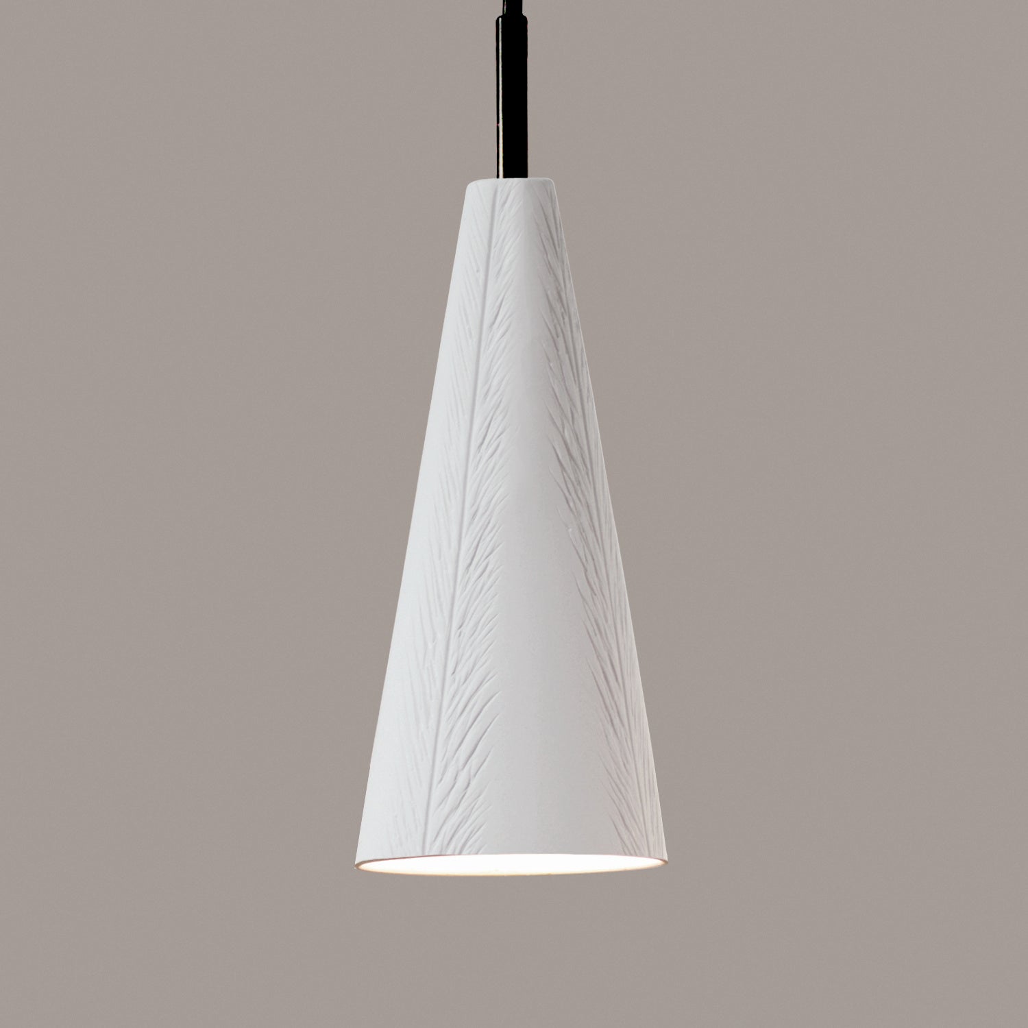 A-19 - MP04-BCC - One Light Mini Pendant - Studio - Bisque