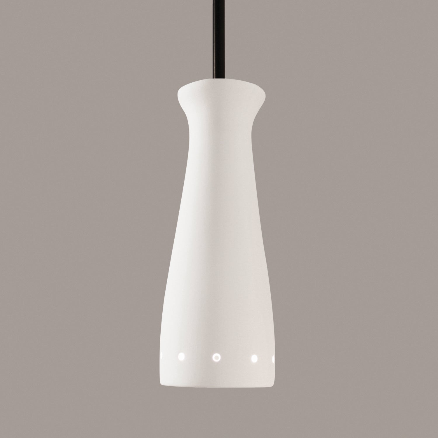 A-19 - MP07-BCC - One Light Mini Pendant - Studio - Bisque