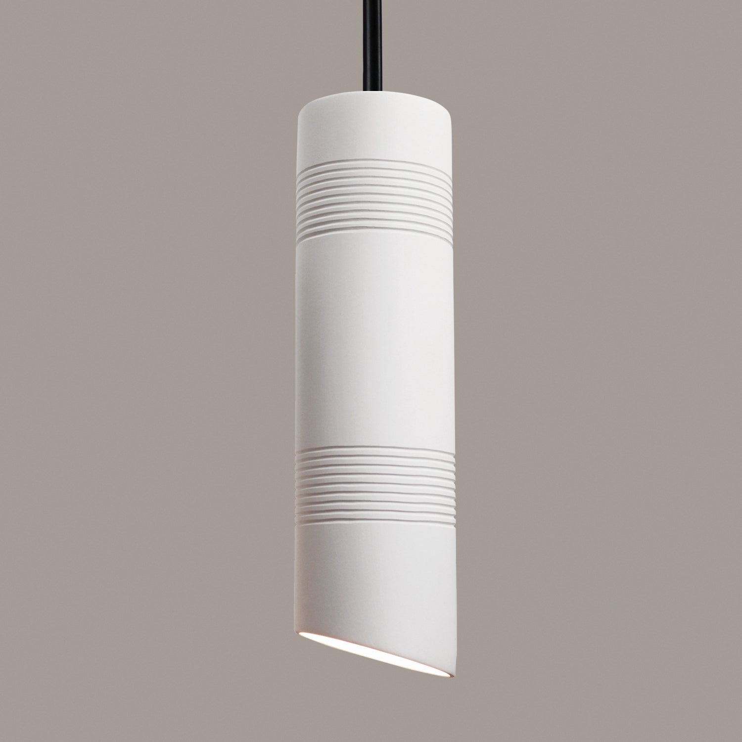 A-19 - MP09-BCC - One Light Mini Pendant - Studio - Bisque