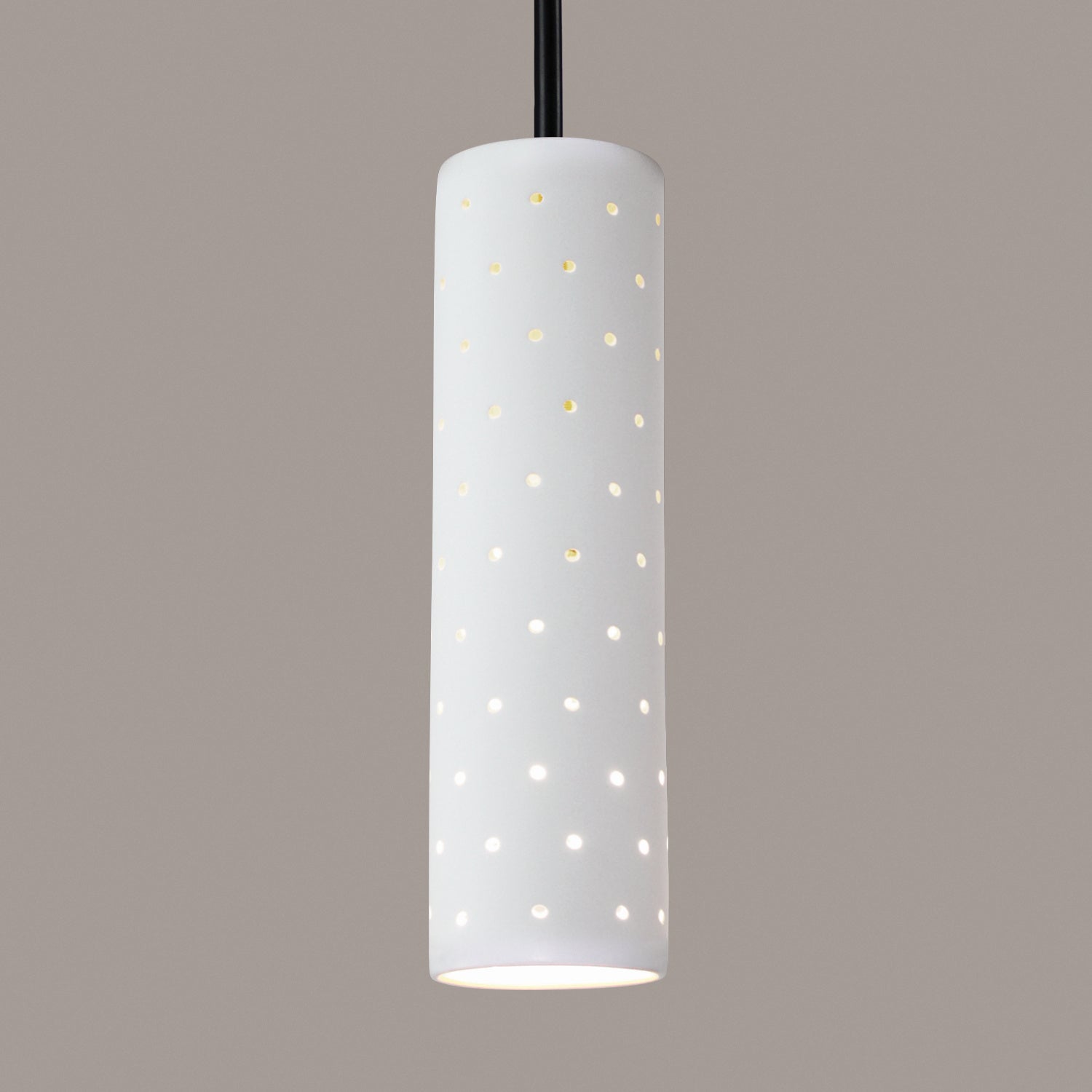 A-19 - MP11-BCC - One Light Mini Pendant - Studio - Bisque