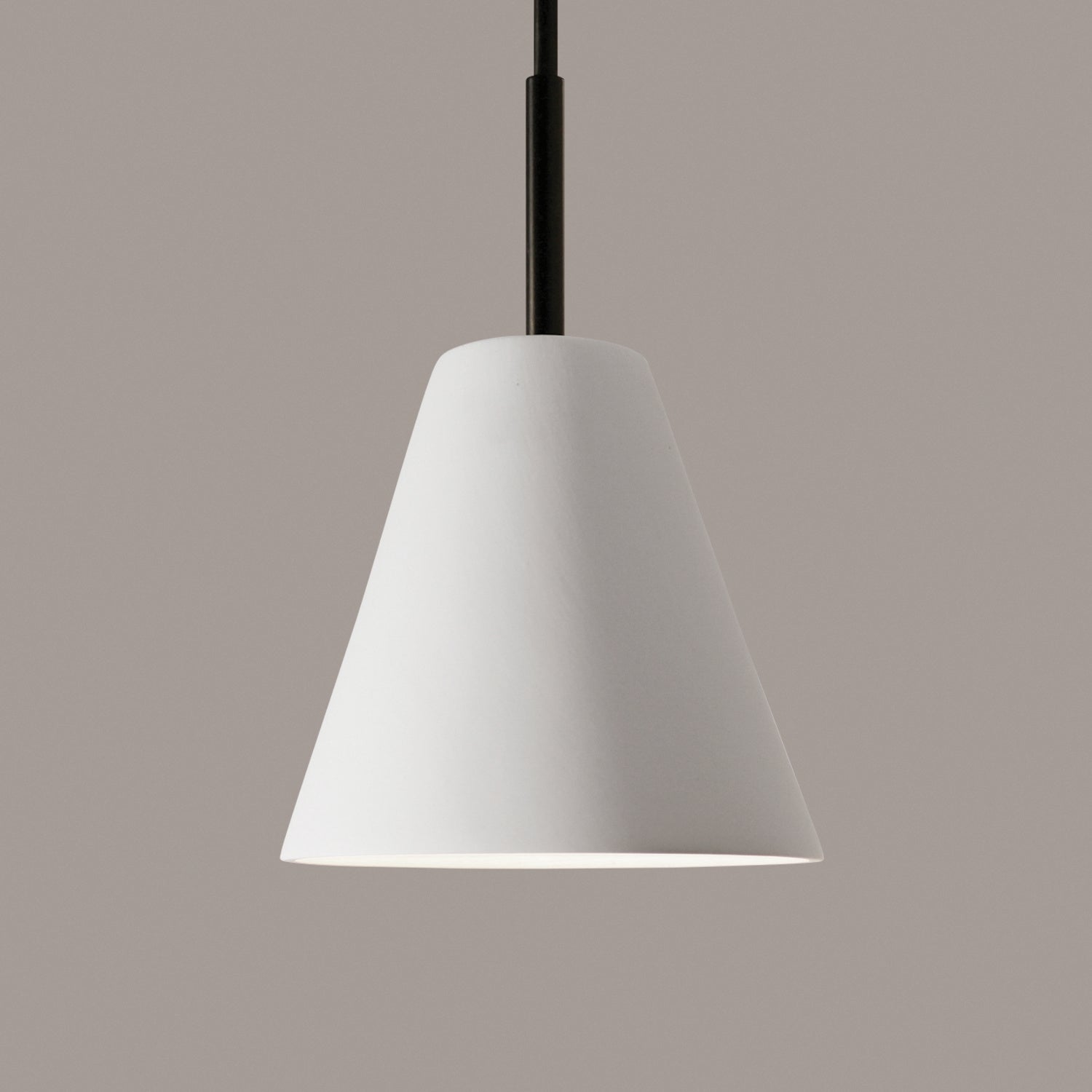 A-19 - MP15-BCC - One Light Mini Pendant - Studio - Bisque