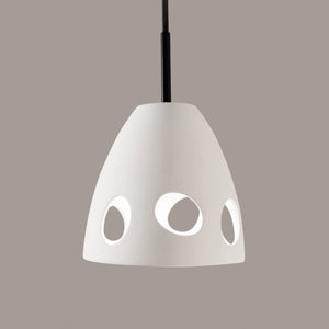 A-19 - MP16-BCC - One Light Mini Pendant - Studio - Bisque