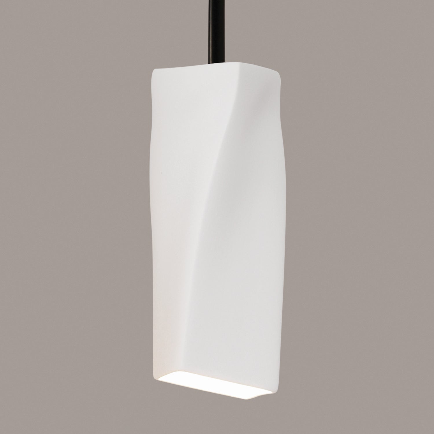 A-19 - MP21-BCC - One Light Mini Pendant - Studio - Bisque