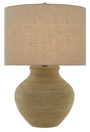 Currey and Company - 6000-0427 - One Light Table Lamp - Hensen - Natural