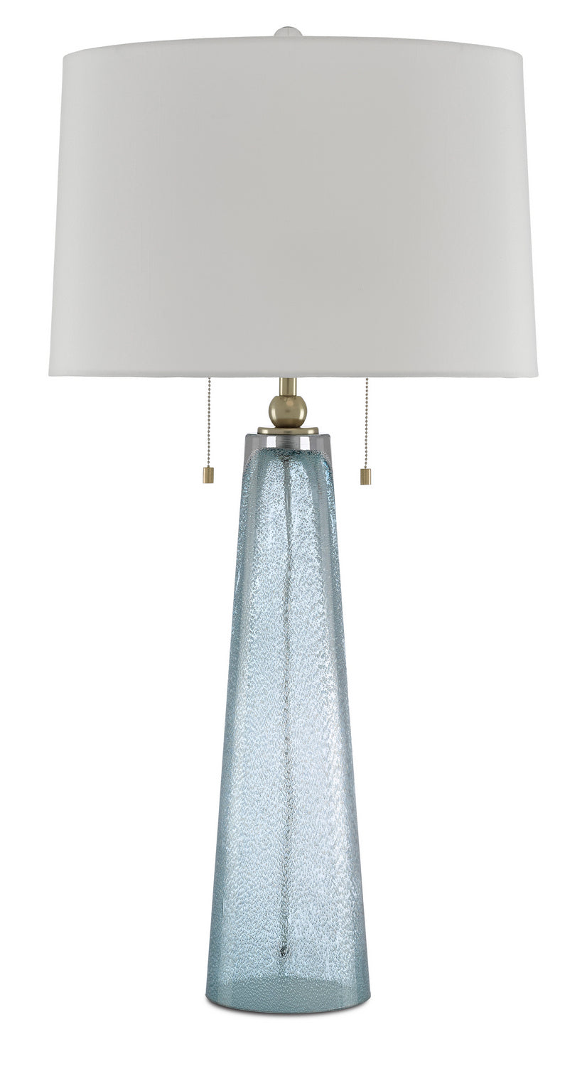 Currey and Company - 6000-0498 - Two Light Table Lamp - Looke - Blue