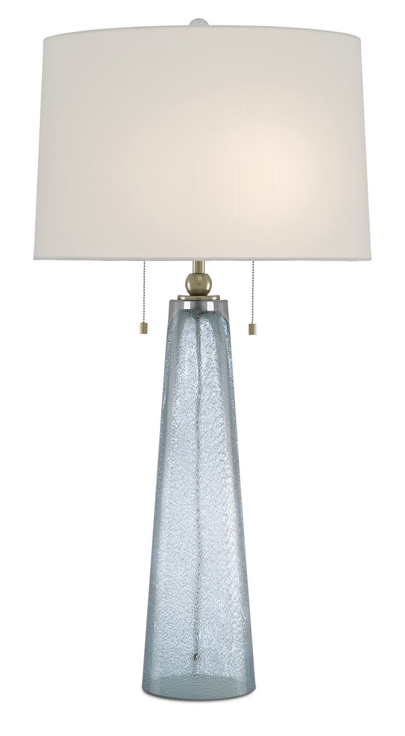 Currey and Company - 6000-0498 - Two Light Table Lamp - Looke - Blue