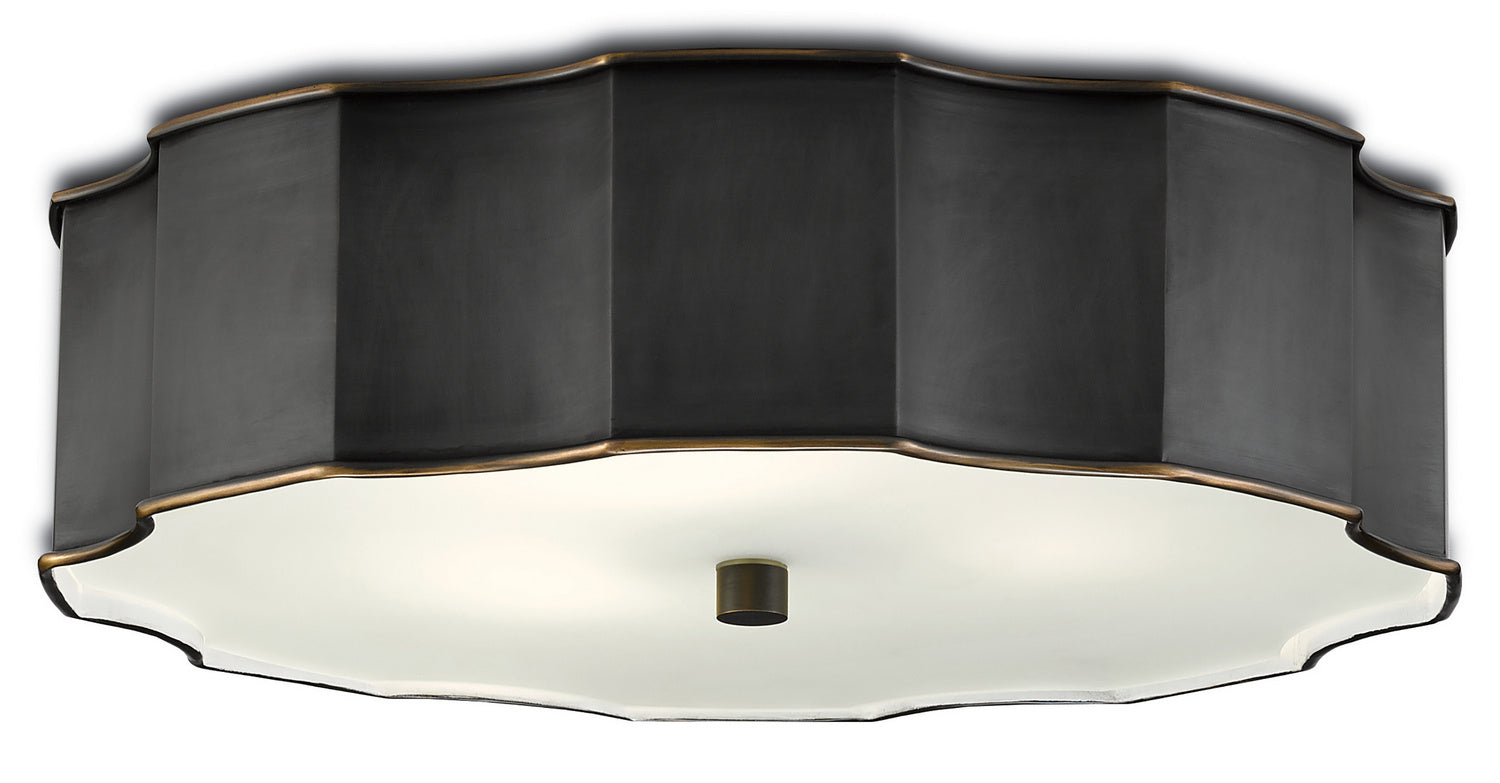 Currey and Company - 9999-0046 - LED Flush Mount - Wexford - Oil Rubbed Bronze