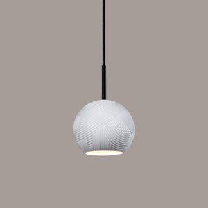 A-19 - MP01-A31-BCC - One Light Mini Pendant - Studio - Satin White