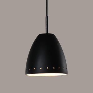 A-19 - MP02-A30-BCC - One Light Mini Pendant - Studio - Slate Black