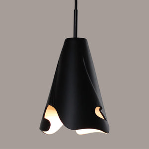 A-19 - MP10-A30-BCC - One Light Mini Pendant - Studio - Slate Black