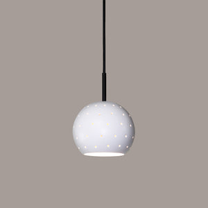 A-19 - MP17-A31-BCC - One Light Mini Pendant - Studio - Satin White