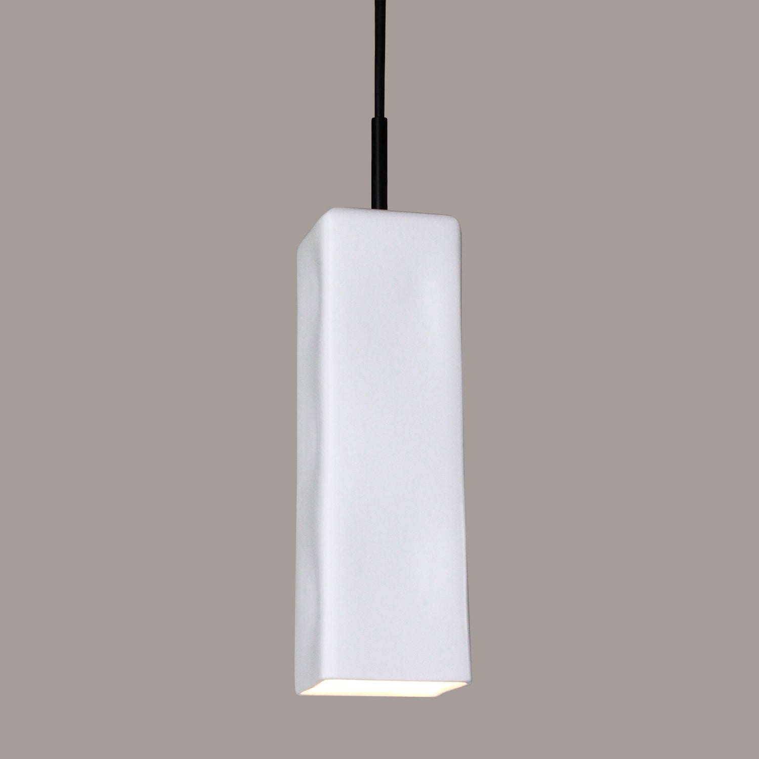 A-19 - MP23-A31-BCC - One Light Mini Pendant - Studio - Satin White