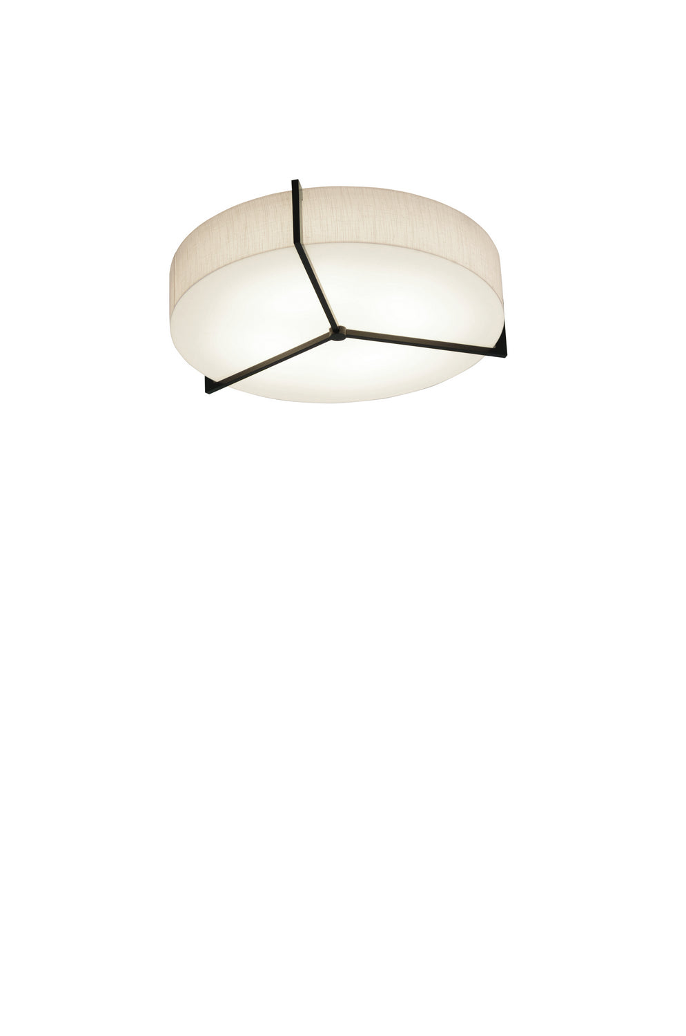 AFX Lighting - APF1932LAJUDES-JT - LED Flush Mount - Apex - Jute/Espresso