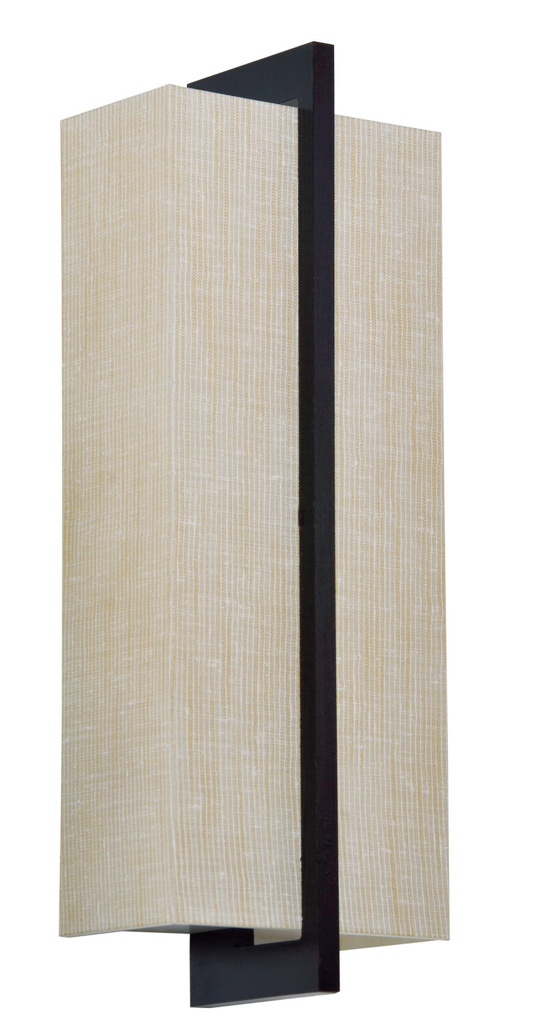 AFX Lighting - APS051314LAJUDES-JT - LED Wall Sconce - Apex - Jute/Espresso