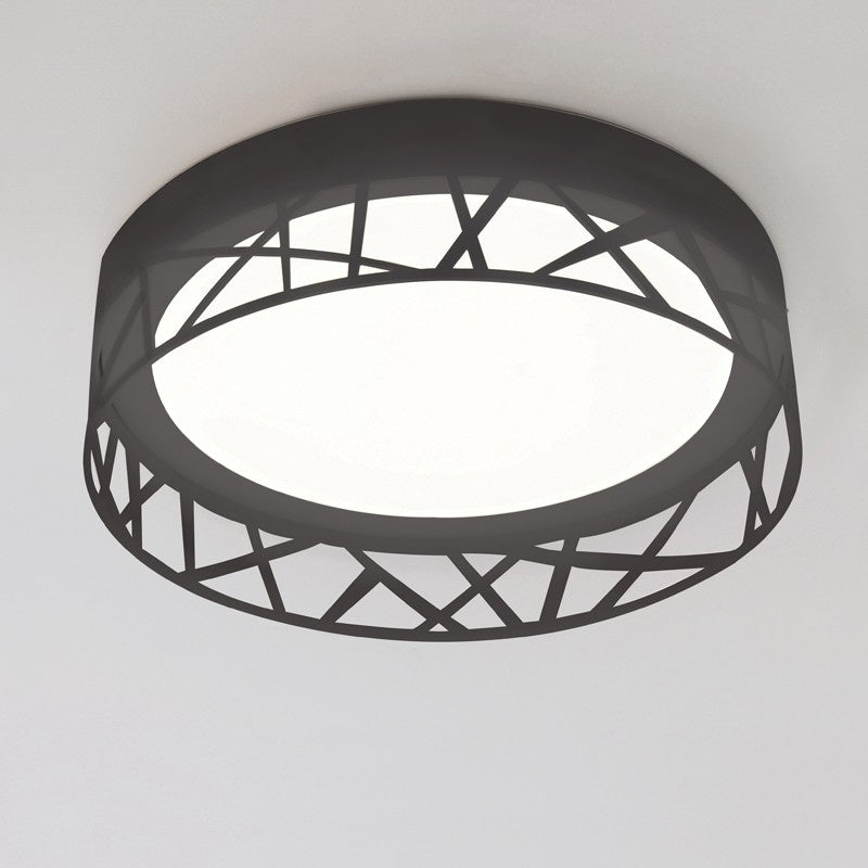 AFX Lighting - BOF121400L30D1BK - LED Flush Mount - Boon - Black