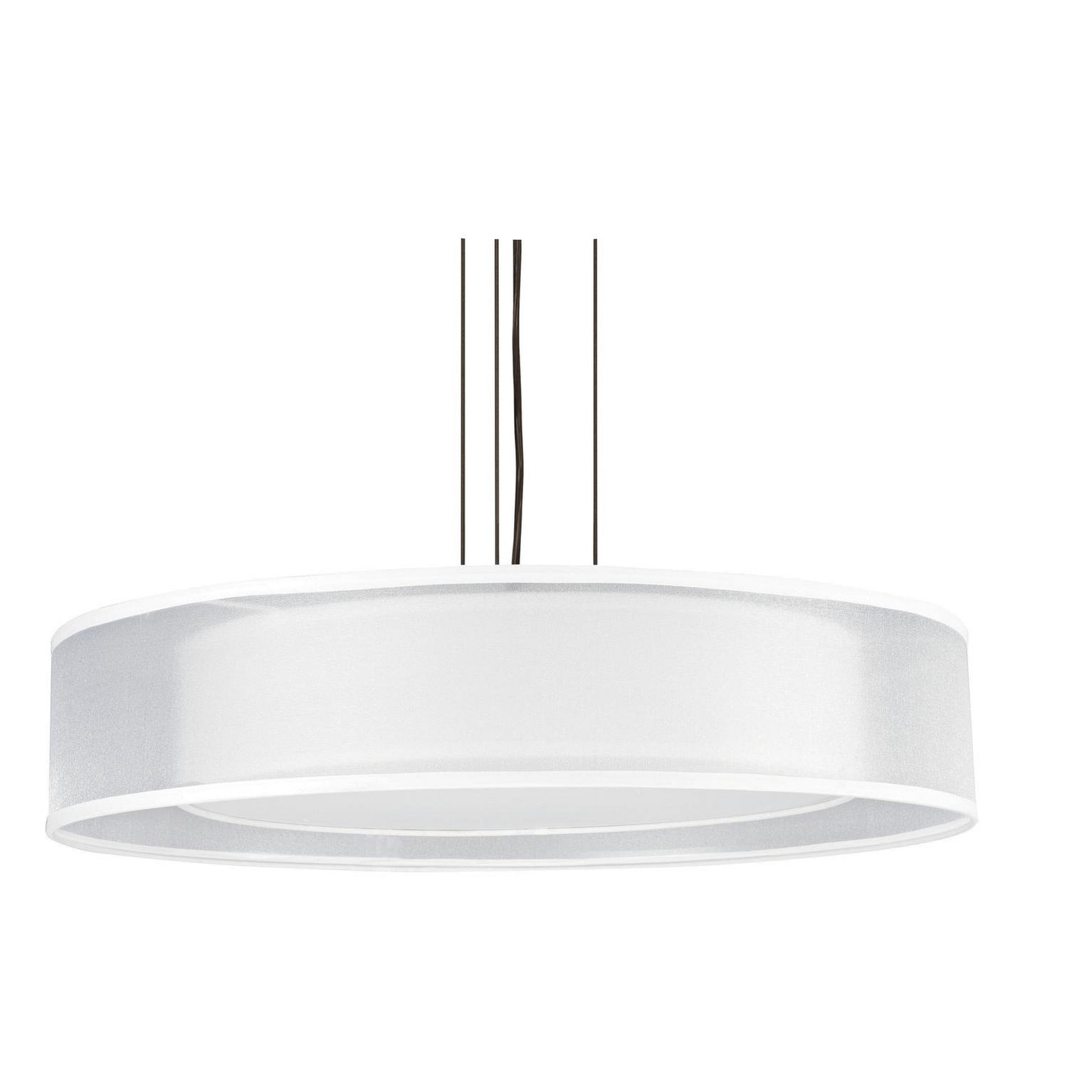 AFX Lighting - CZP2432LAJUDSN-WHWH - LED Pendant - Cortez - Satin Nickel