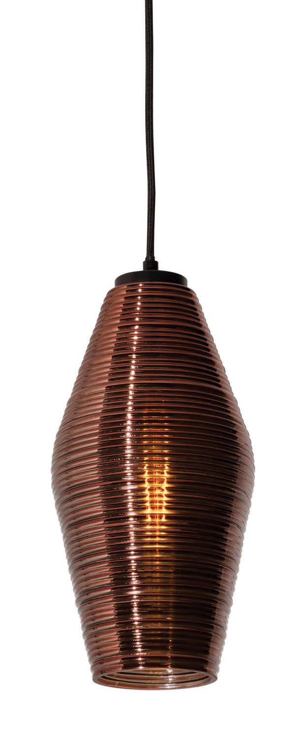 AFX Lighting - MLAP13CP - One Light Pendant - Mila - Black