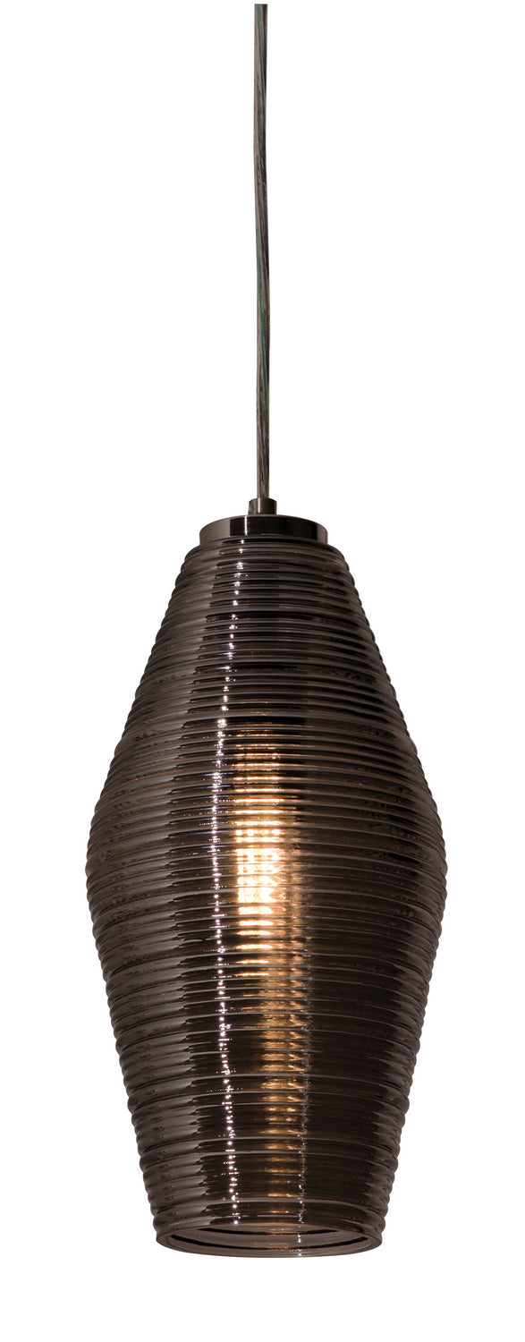 AFX Lighting - MLAP13SM - One Light Pendant - Mila - Satin Nickel