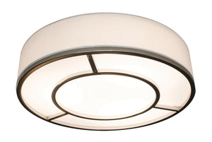 AFX Lighting - RVEF2032LAJUDSNLW - LED Flush Mount - Reeves - Satin Nickel