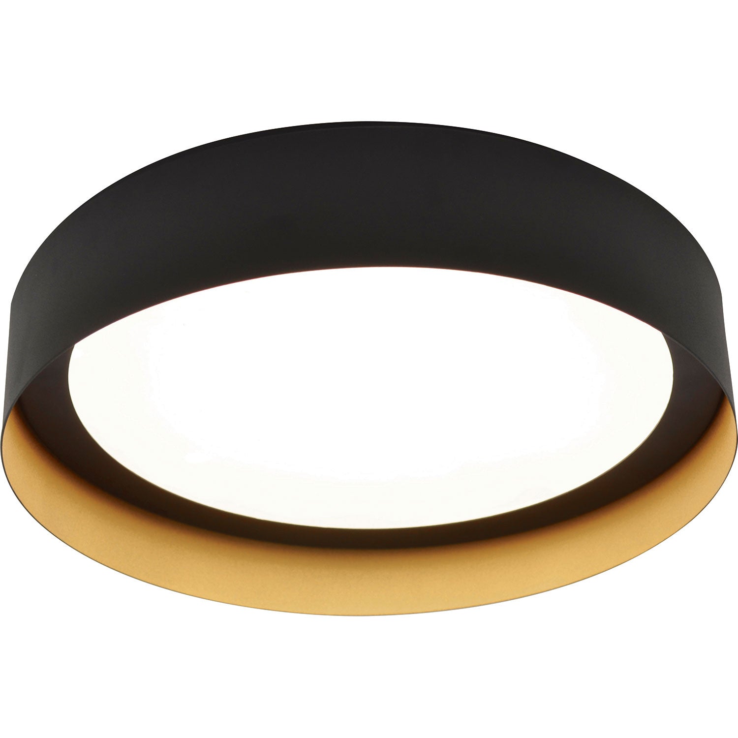 AFX Lighting - RVF121400L30D2BKGD - LED Flush Mount - Reveal - Black and Gold