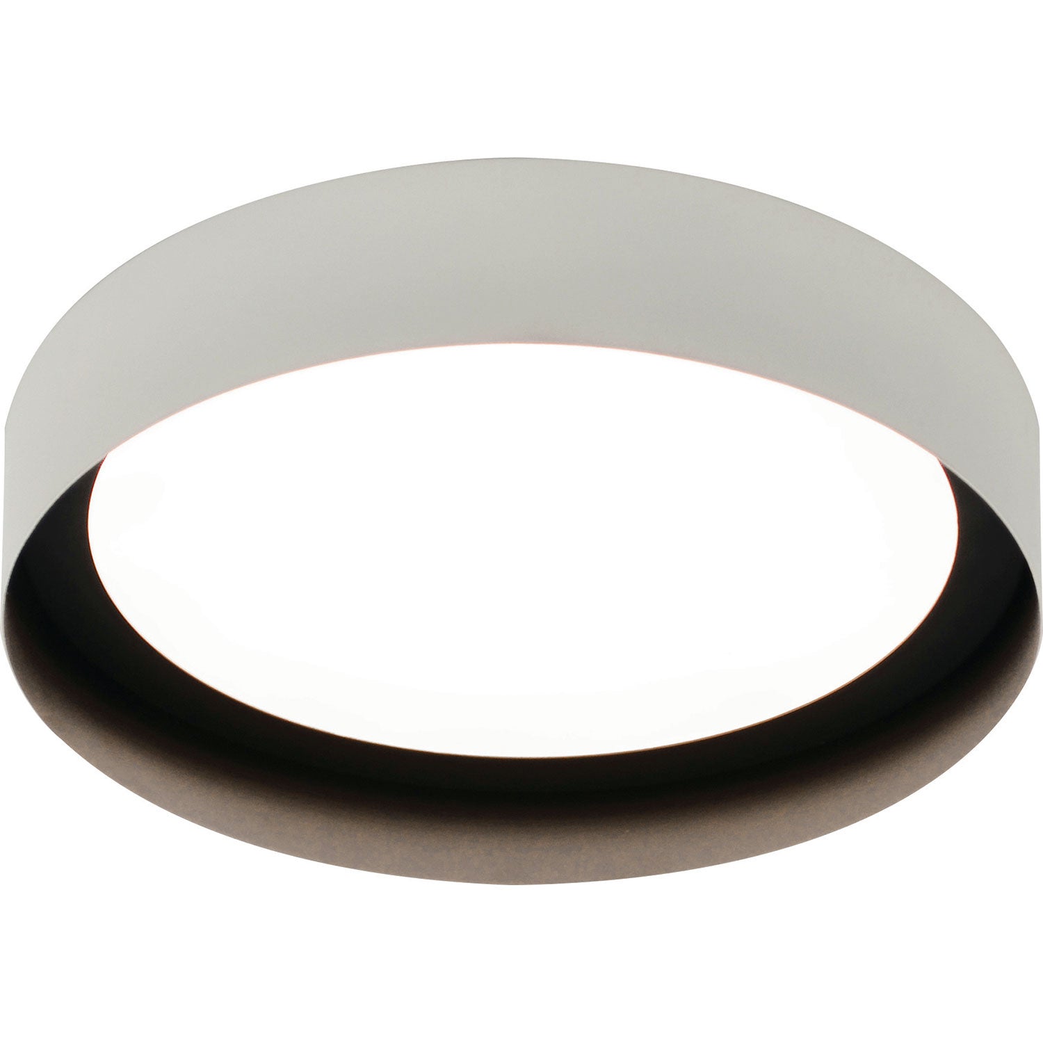 AFX Lighting - RVF121400L30D2WHBK - LED Flush Mount - Reveal - Black and Gold