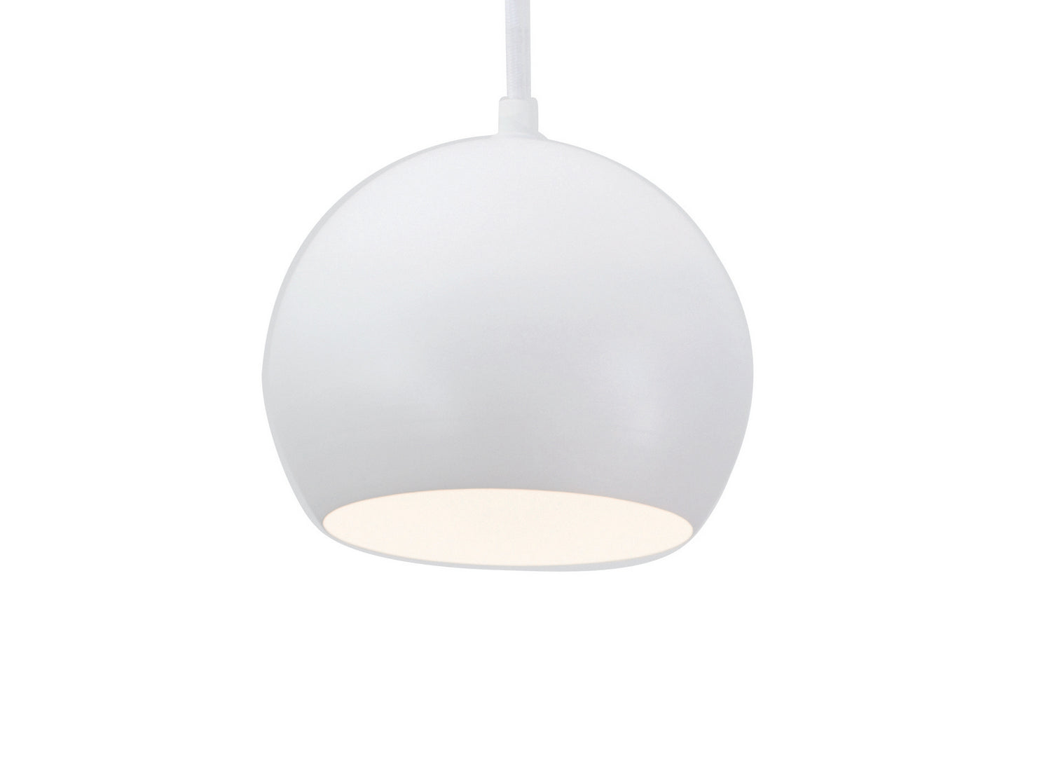 AFX Lighting - RXYP08WH - One Light Pendant - Roxy - White