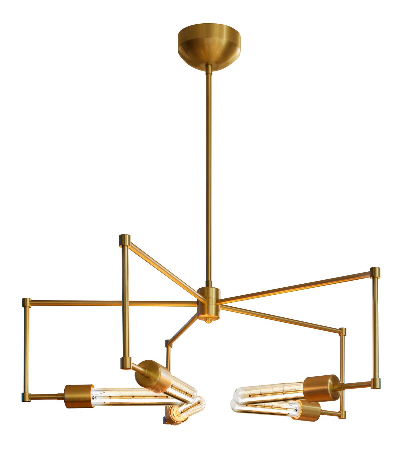 Stone Lighting - CH555BBRT3A - Chandelier - Boomer - Brushed Brass