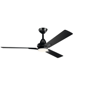 Kichler - 300031SBK - 52"Ceiling Fan - Kosmus - Satin Black