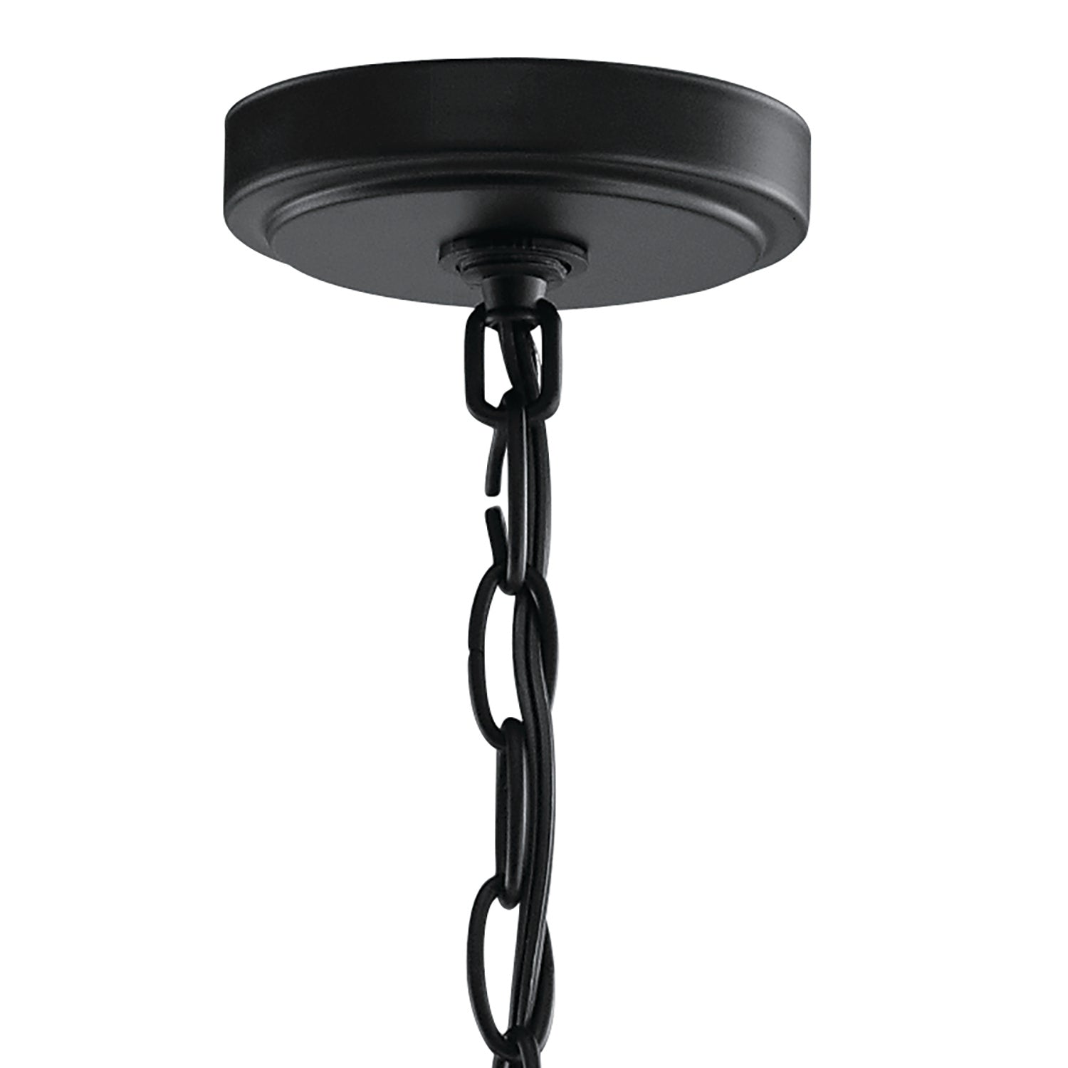 Kichler - 42138BK - Four Light Foyer Pendant - Voleta - Black